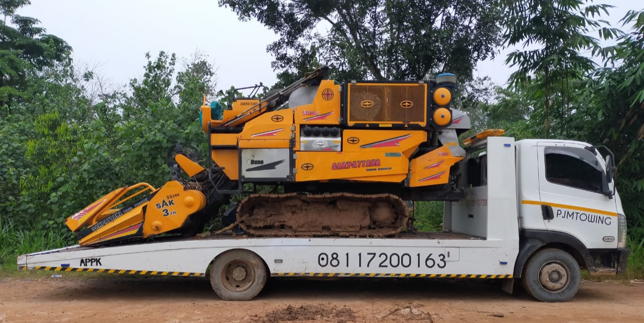 DAFTAR HARGA JASA KIRIM ALAT BERAT, MINI EXCAVATOR, FORKLIFT, GENSET DAN TRAKTOR DI PANGKALPINANG BANGKA 08117200163